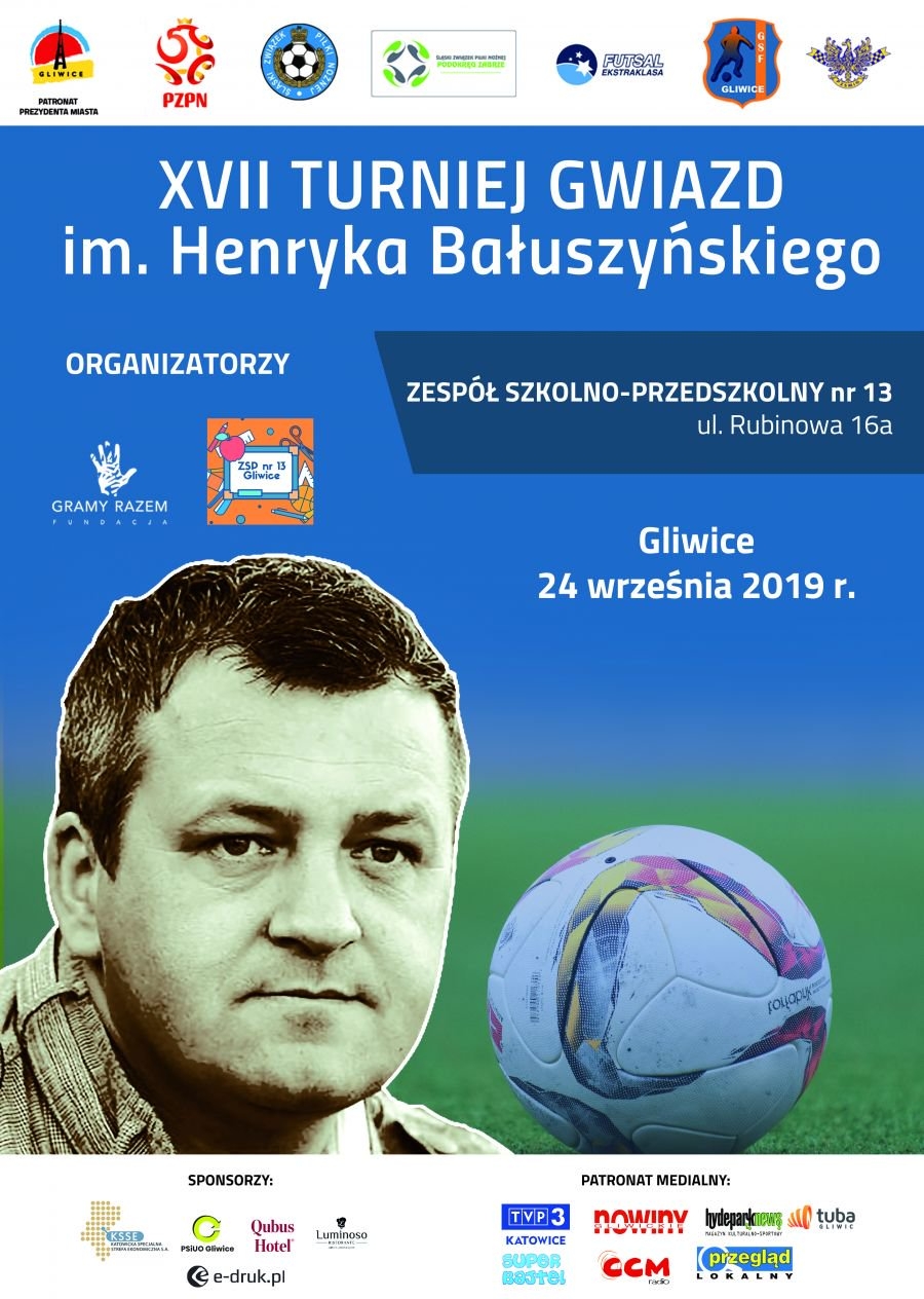 Zapraszamy na Turniej Gwiazd im. Henryka Bałuszyńskiego