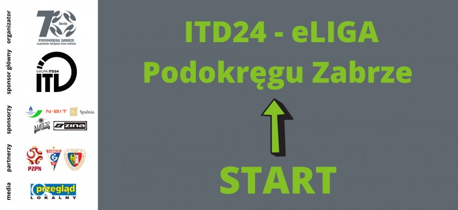 Rozpoczynamy rozgrywki ITD24 eLiga Podokręgu Zabrze