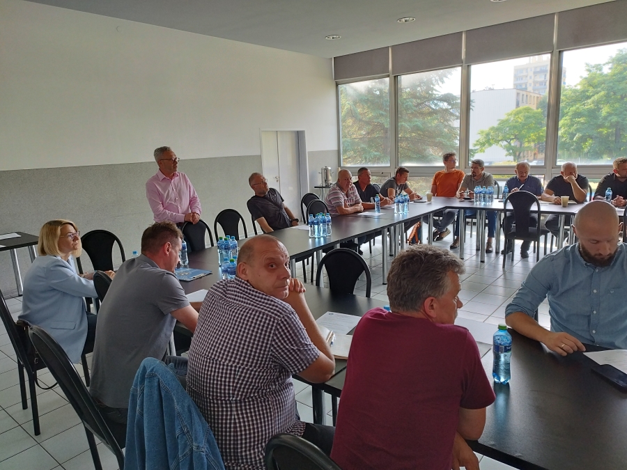 Spotkanie organizacyjne w Podokręgu Zabrze